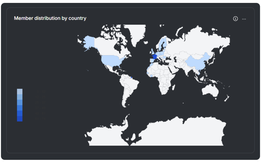 La répartition des cafards dans le monde