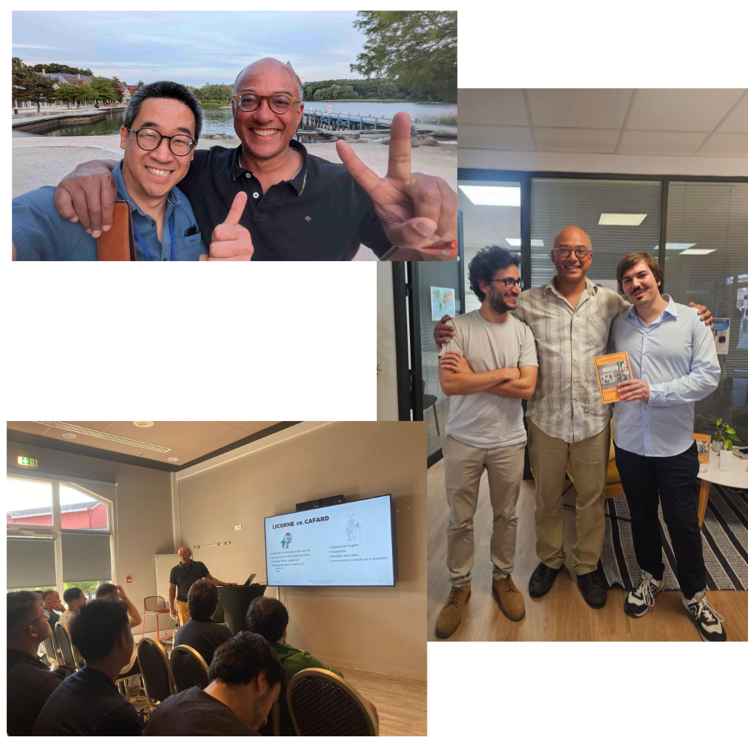 Les recontres physiques des cafards